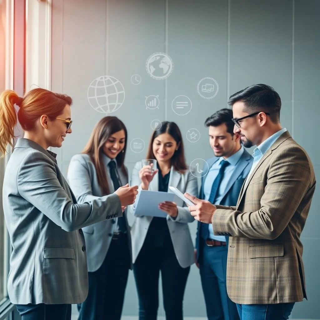 Equipo de expertos en análisis de datos trabajando